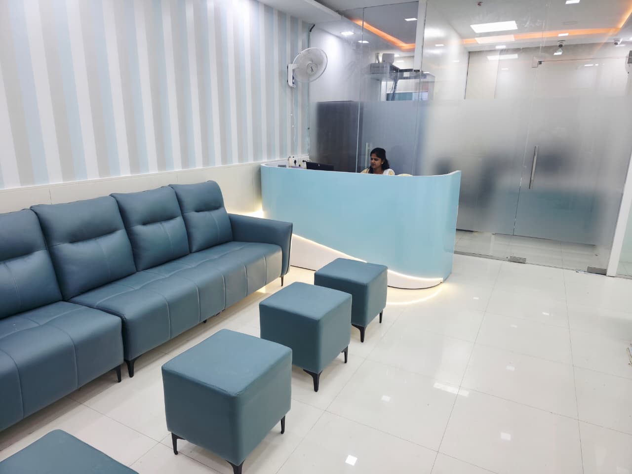 Aegis Surgical Hospital — reception and waiting area